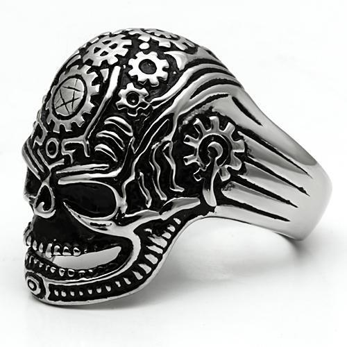 MATK580 - High polished (no plating) Stainless Steel Ring with No Stone