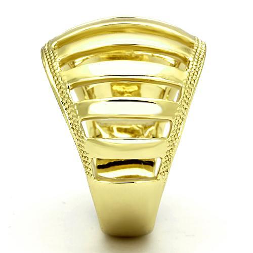 MATK858 - IP Gold(Ion Plating) Stainless Steel Ring with No Stone