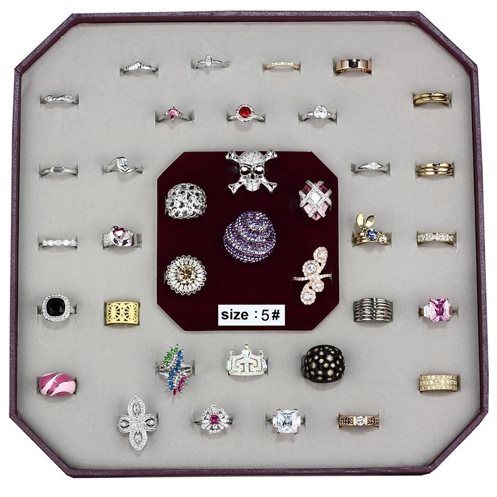 MAVK-001-SIZE5 - Assorted Brass Ring with Assorted in Assorted