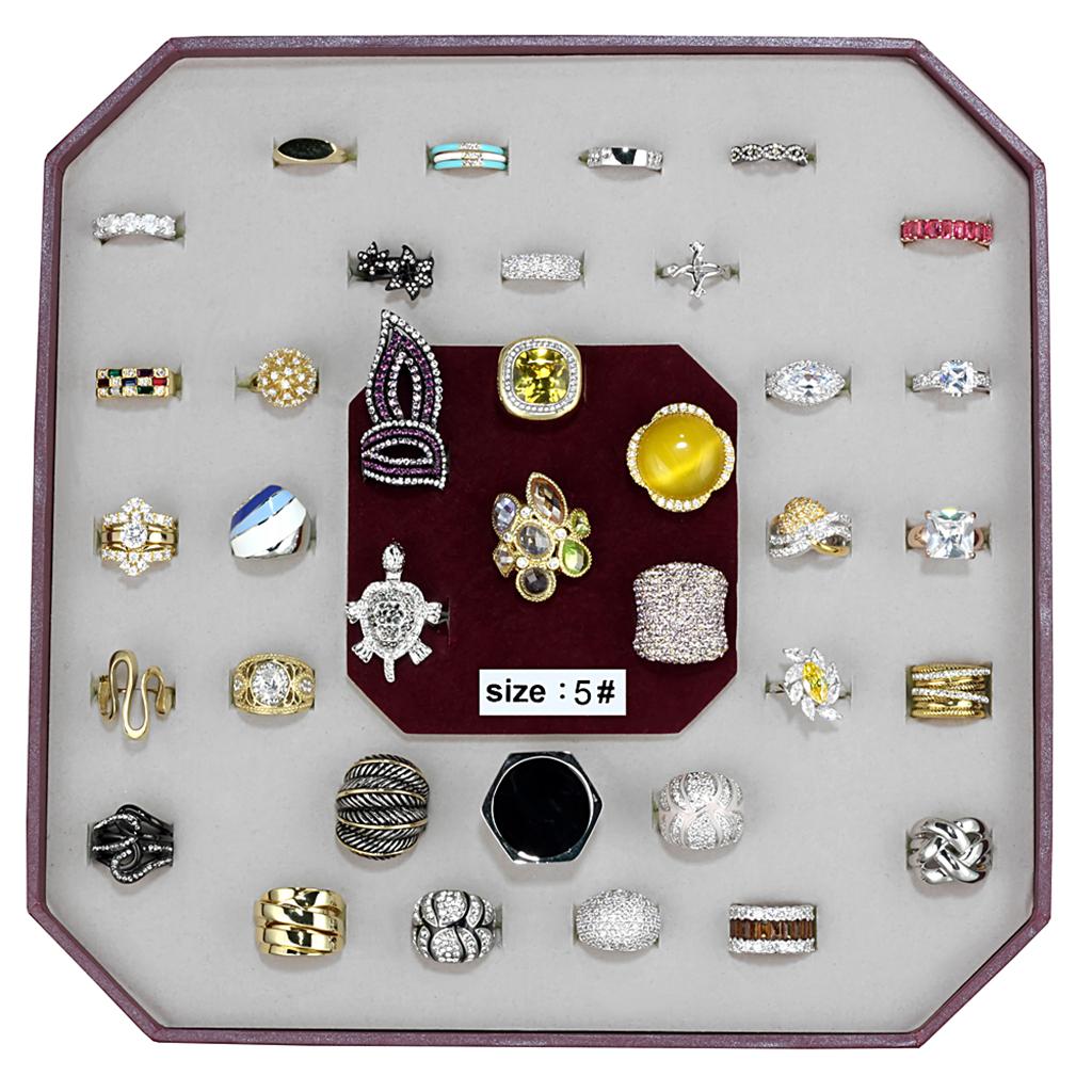 MAVK-012-SIZE5 - Assorted Brass Ring with Assorted in Assorted