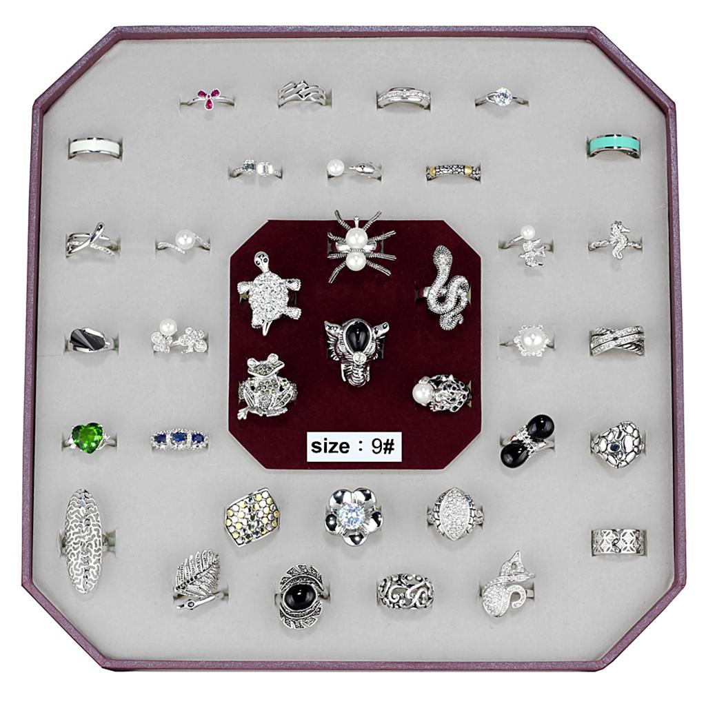 MAVK-014-SIZE9 - Assorted Brass Ring with Assorted in Assorted