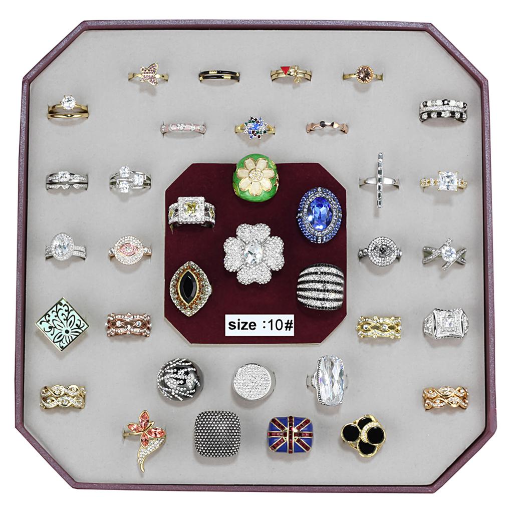 MAVK-016-SIZE10 - Assorted Brass Ring with Assorted in Assorted
