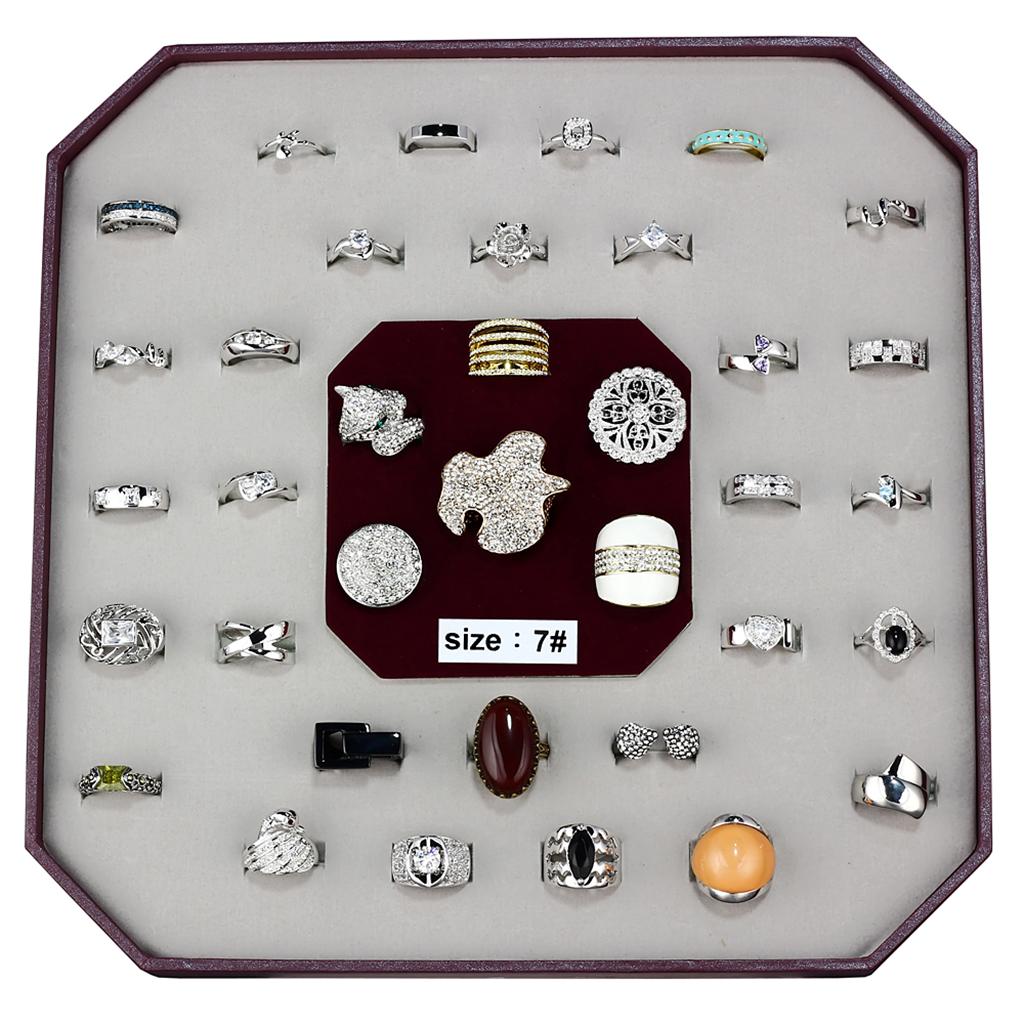 MAVK-017-SIZE7 - Assorted Brass Ring with Assorted in Assorted