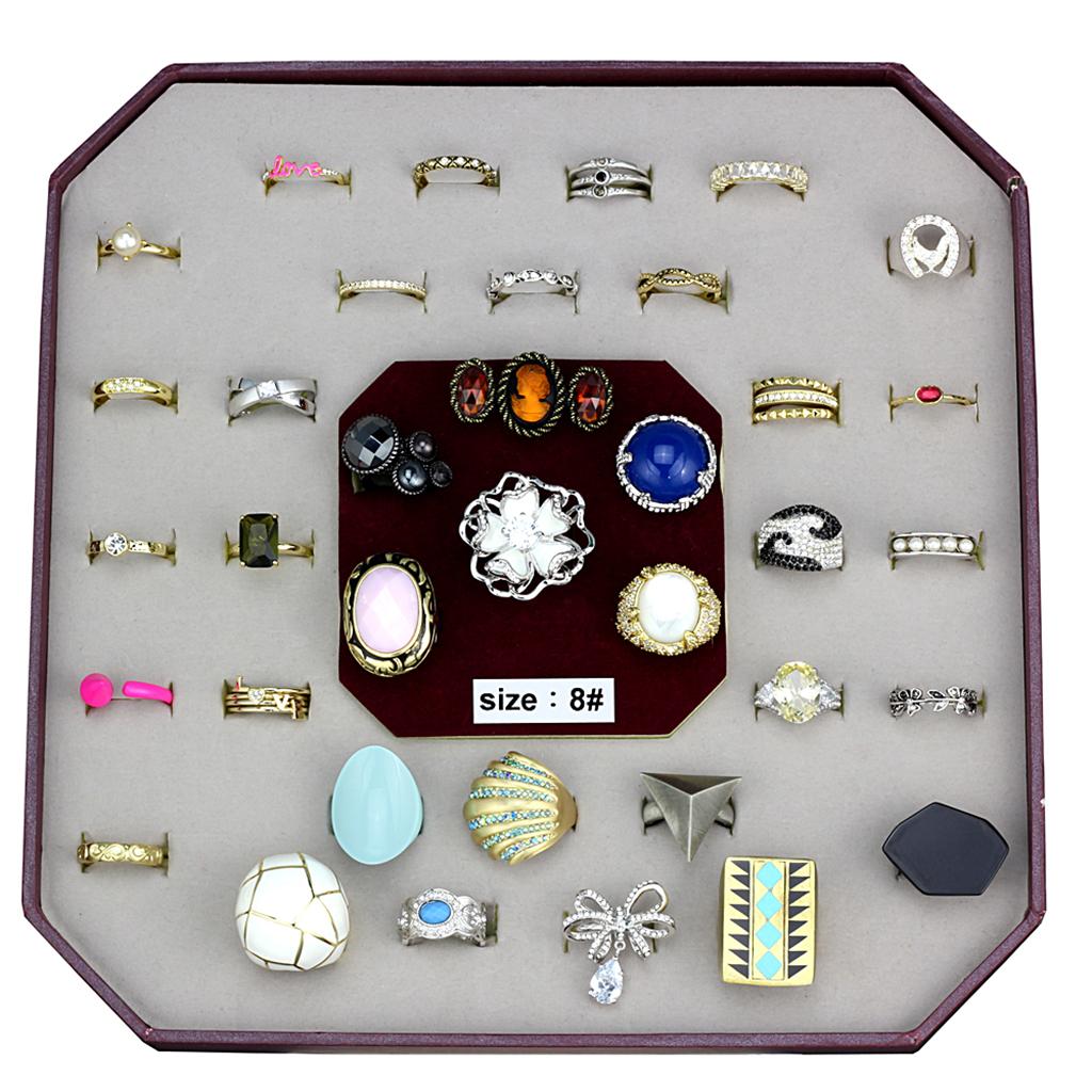 MAVK-050-SIZE8 - Assorted Brass Ring with Assorted in Assorted