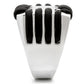 MA0W123 - Rhodium Brass Ring with No Stone