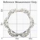 MA1W032 - Rhodium Brass Ring with Top Grade Crystal  in Clear