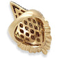 MA1W084 - Gold+Ruthenium Brass Ring with AAA Grade CZ  in Multi Color
