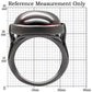 MA1W100 - Ruthenium Brass Ring with AAA Grade CZ  in Garnet