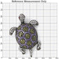 MA1W127 - Ruthenium Brass Brooches with AAA Grade CZ  in Multi Color