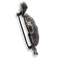 MA1W127 - Ruthenium Brass Brooches with AAA Grade CZ  in Multi Color