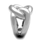 MA3W1074 - Rhodium Brass Ring with No Stone