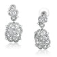 MA3W1252 - Rhodium Brass Jewelry Sets with AAA Grade CZ  in Clear