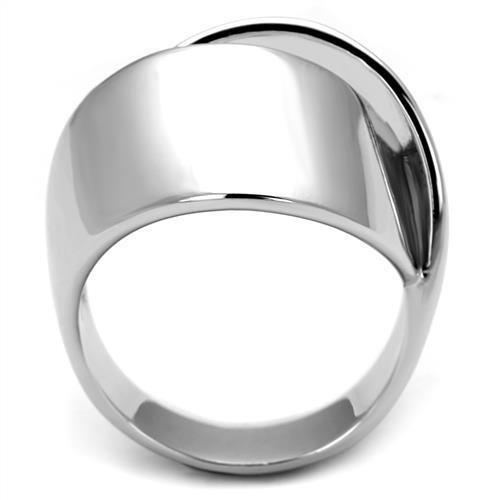 MA3W1311 - Rhodium Brass Ring with No Stone