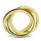 MA3W1328 - Gold Brass Ring with Synthetic Synthetic Glass in Siam
