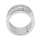 MA3W1607 - Rhodium Brass Ring with AAA Grade CZ in Clear