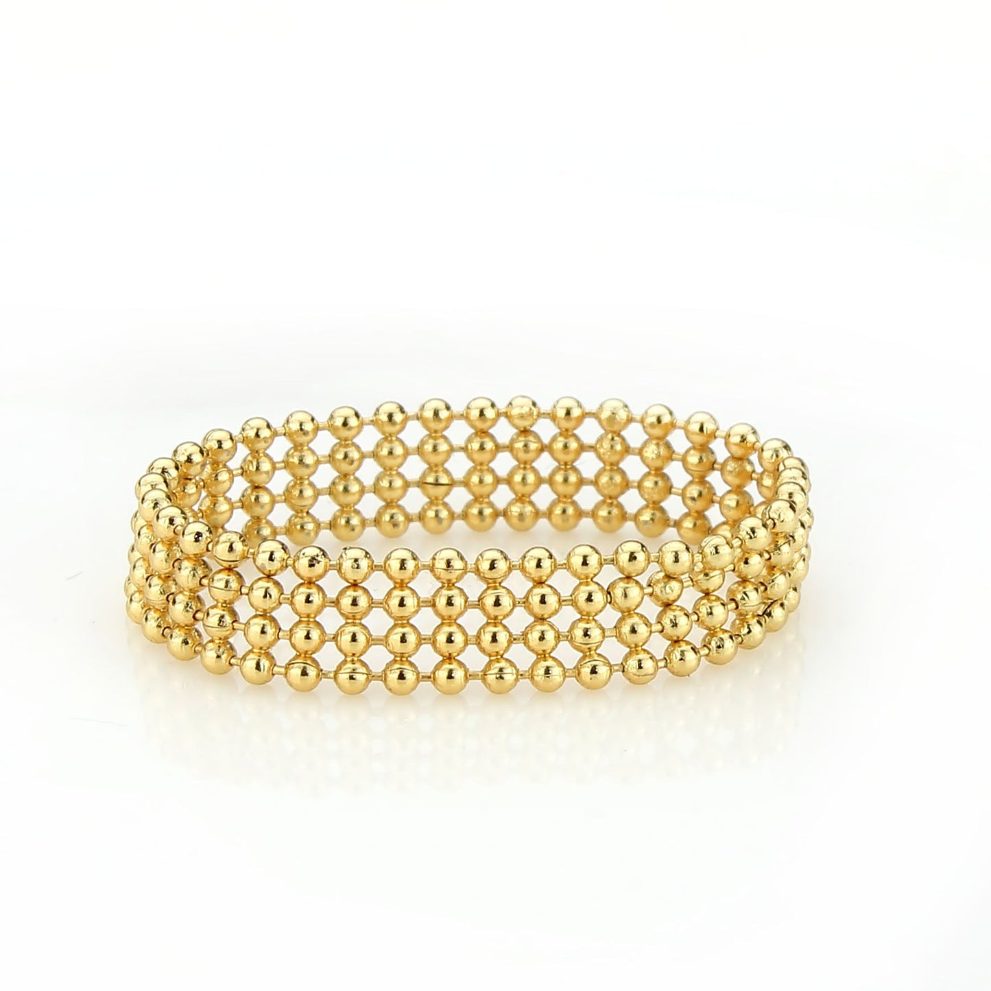 MA3W1621 - Rhodium Brass Ring with No Stone in No Stone