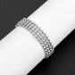 MA3W1622 - Rhodium Brass Ring with No Stone in No Stone