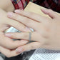 MA3W1622 - Rhodium Brass Ring with No Stone in No Stone