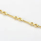 MA3W1629 - Flash Gold Brass Bracelet with AAA Grade CZ in Clear