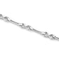 MA3W1631 - Rhodium Brass Bracelet with AAA Grade CZ in Clear