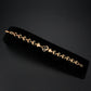 MA3W1633 - Flash Rose Gold Brass Bracelet with AAA Grade CZ in Clear