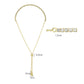 MA3W1638 - Gold Brass Bracelet with AAA Grade CZ in Clear