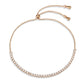 MA3W1639 - Rose Gold Brass Bracelet with AAA Grade CZ in Clear