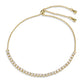 MA3W1644 - Gold Brass Bracelet with AAA Grade CZ in Clear