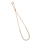 MA3W1645 - Rose Gold Brass Bracelet with AAA Grade CZ in Clear