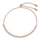MA3W1645 - Rose Gold Brass Bracelet with AAA Grade CZ in Clear