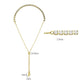 MA3W1647 - Gold Brass Bracelet with AAA Grade CZ in Clear