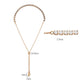 MA3W1648 - Rose Gold Brass Bracelet with AAA Grade CZ in Clear
