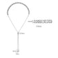 MA3W1649 - Rhodium Brass Bracelet with AAA Grade CZ in Clear
