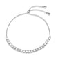 MA3W1649 - Rhodium Brass Bracelet with AAA Grade CZ in Clear