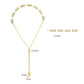 MA3W1659 - Gold Brass Bracelet with AAA Grade CZ in Clear