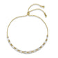 MA3W1662 - Gold Brass Bracelet with AAA Grade CZ in Clear
