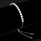 MA3W1664 - Rhodium Brass Bracelet with AAA Grade CZ in Clear