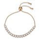 MA3W1666 - Rose Gold Brass Bracelet with AAA Grade CZ in Clear