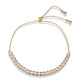MA3W1669 - Rose Gold Brass Bracelet with AAA Grade CZ in Clear
