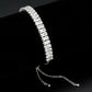 MA3W1676 - Rhodium Brass Bracelet with AAA Grade CZ in Clear