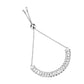 MA3W1676 - Rhodium Brass Bracelet with AAA Grade CZ in Clear