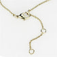 MA3W459 - Gold+Rhodium Brass Necklace with AAA Grade CZ  in Clear