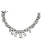 MA3W925 - Rhodium Brass Jewelry Sets with AAA Grade CZ  in Clear