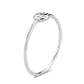 MA3W1614 - Rhodium Brass Ring with AAA Grade CZ in Clear