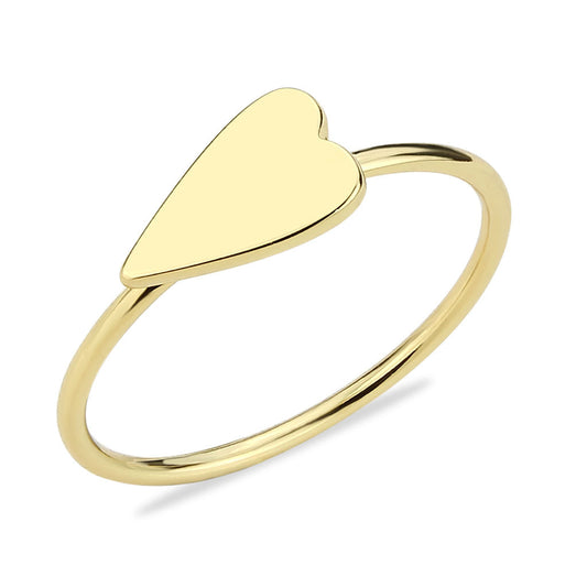 MA3W1617 - Flash Gold Brass Ring with No Stone in No Stone