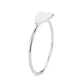 MA3W1618 - Rhodium Brass Ring with No Stone in No Stone