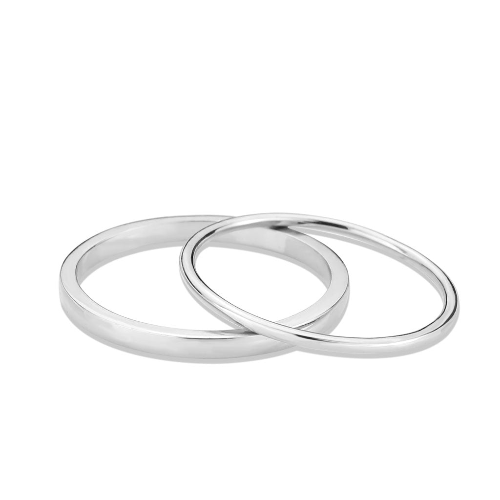 MA3W1625 - Rhodium Brass Ring with No Stone in No Stone