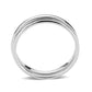 MA3W1625 - Rhodium Brass Ring with No Stone in No Stone