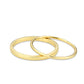 MA3W1626 - Flash Gold Brass Ring with No Stone in No Stone