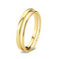 MA3W1626 - Flash Gold Brass Ring with No Stone in No Stone